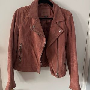 Blank NYC - pink suede jacket